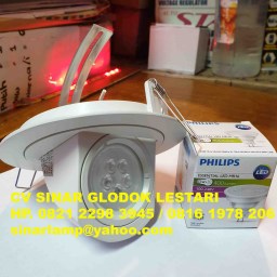 Downlight Keong Halogen LED MR16 Philips 4.5W 3000K